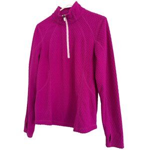 Tek Gear Pullover Fleece Sweatshirt 1/4 Zip Medium